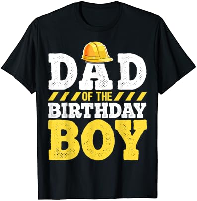 אבא של יום הולדת ילד בניית מסיבת יום הולדת כובע גברים חולצה