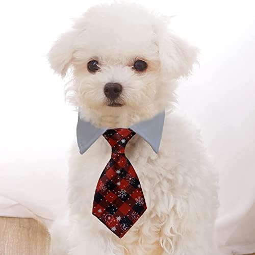 צווארון משרוקית לחתולים חג המולד קשרי כלבים מעולים עם עניבות קשת כלבים אלסטיות פעמון קשרי כלבים חמודים