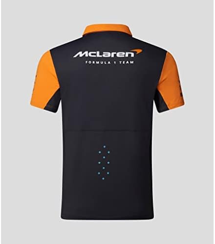 חולצת פולו העתק של קבוצת מקלארן פורמולה 1 לגברים 2023