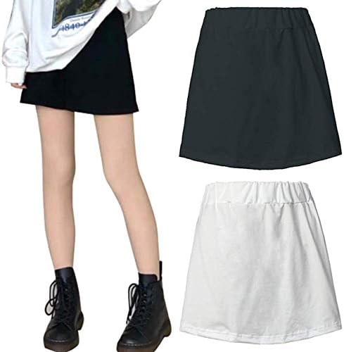 ספרינגן 2 חבילה מכוונון שכבתי טאטא תחתון מזויף, חצאית באורך חצי פיצול גרסה, שולי מזויף רב-תכליתיים