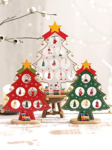 WRVCSS לחג המולד חתיכה יחידה עץ חג המולד עץ חג המולד עץ חג המולד קישוט סצנת חלון קישוטים לבנים