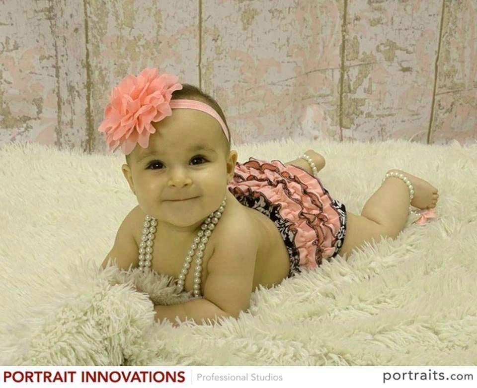 תינוק בנות סרטי ראש שיפון פרחי שיער אביזרי עבור תינוקות יילוד ופעוטות.