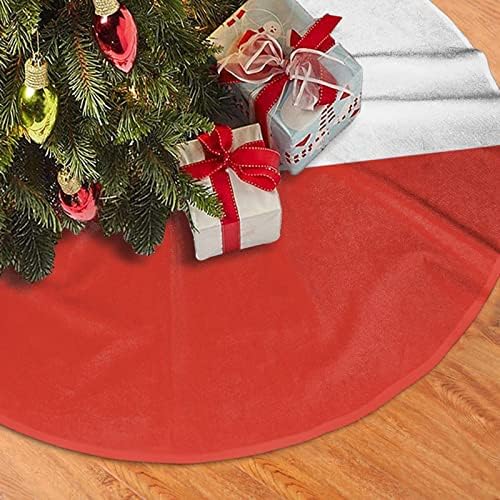 חצאית עץ חג המולד, מחצלת דגל צ'ילה בגודל 30-48 אינץ 'לקישוטים לחג המולד קישוטים למסיבות חג