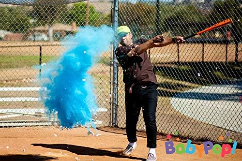 בייבי פופ!, 2 מין לחשוף כדורי בייסבול מתפוצץ ארוז עם אבקה נוספת, צוות ורוד &מגבר; צוות כחול בייבי מקלחת ספקי צד - - על ידי בייביפופ!