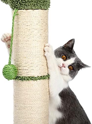 חתול עץ יציב חתול דירות מקורה חתולים מפנק מוטות עץ חתול עץ חתול צעצועי חתול מטפס חתולים קטן חתול עץ לגורים