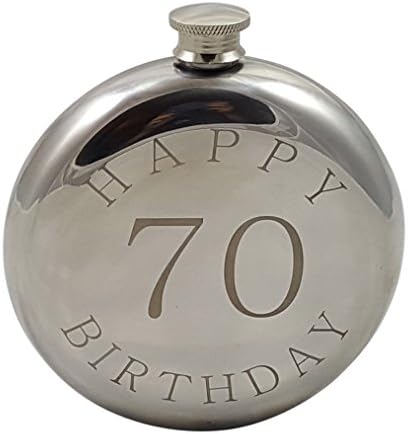 סט מתנות לבקבוק יום הולדת 70 שמח