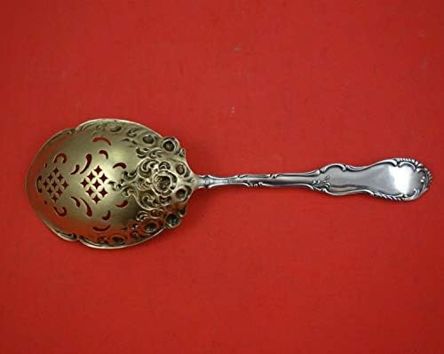 אנגלית ישנה מאת Towle Sterling Sillling Silver Spoon זהב נשטף 9 1/4 הגשה