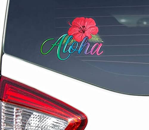 Aloha מעצבת תיק קוסמטי של Aloha לנשים תיק איפור מרווח נסיעות לטיולי מתזים לאביזרי תיקי טואלט מתזים ומארגנים וכיסון עיפרון. שקית תיק חוף עמידה במים של Aloha. בתוספת מדבקה מדבקה של Aloha