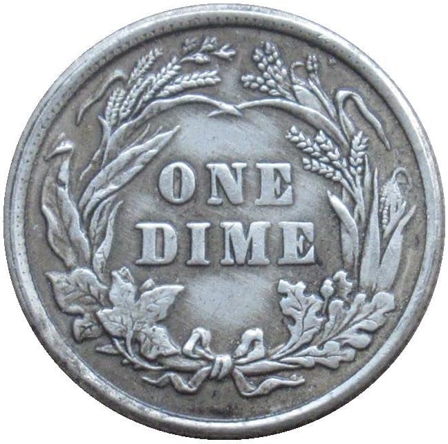 ספר אמריקאי 10 סנט 1902 מטבע זיכרון מצופה מכסף מטבע זיכרון