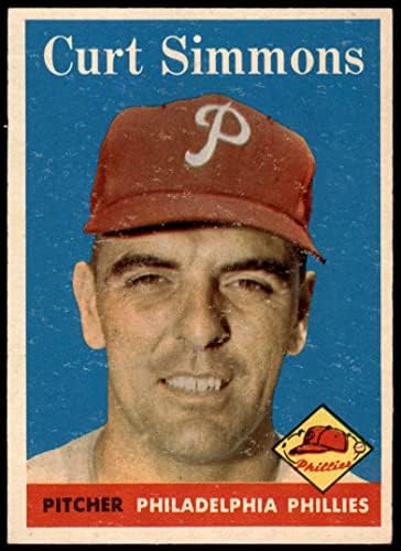 1958 Topps 404 Curt Simmons