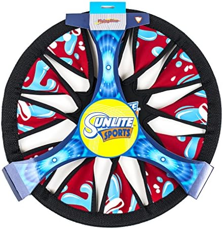 סדרת מי ספורט של Sunlite Sports Spin Frisn Frisbee, 1 חתיכה, צבעים משתנים, כחול/ירוק/כתום/אדום