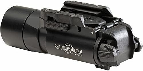 Surefire x300t-a טורבו אקדח נשק, קנדלה גבוהה LED 650 לומן, שחור, מתאים לרכבת פיקטיני
