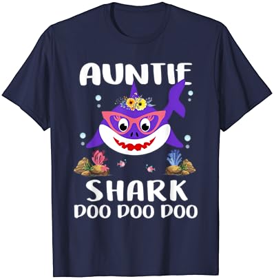 הדודה כריש חולצה אמהות יום מתנת רעיון עבור אמא אישה חולצה