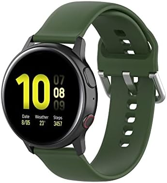 רצועת Eeomoik 10 צבעים לרצועת Garmin Vivoactive 3 Forerunner 245 שעון חכם רצועת סיליקון החלפת צמיד פס ספורט עבור Garmin Venu