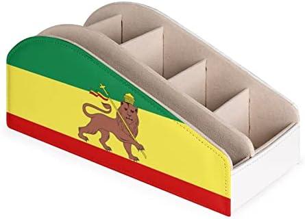 ג'מייקה ראסטה אריה דגל טלוויזיה מחזיקי שלט רחוק מארגן תיבה עט עט עיפרון אחסון שולחן אדירים עם 6 תא