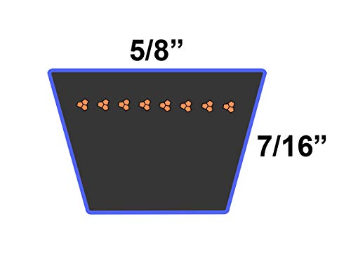 D&D Powerdrive A-B39K KEVLAR V BELLE