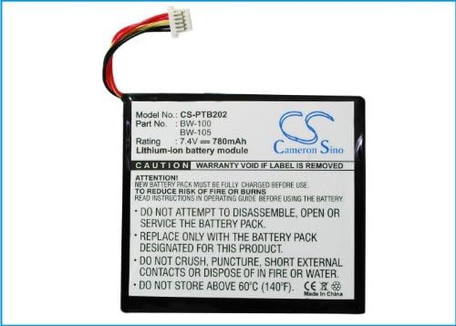 780mAh/7.4V סוללה להחלפה לאח MW-140BT מדפסות ניידות int MW-140BT MW-100 MW-145BT BW-105 BW-100