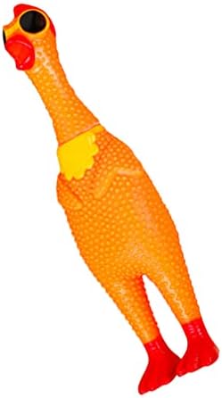 צעצוע צועק עוף צועק עוף חריקת צעצועים יצרנית רעש צעצוע צהוב צהוב עוף עוף גומי עוף כלב צעצוע רעש