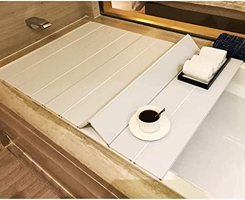 כיסוי אמבטיה של סוגודיו אנטי-אשייה מתקפל לוח אבק אמבטיה כיסוי בידוד PVC אמבטיה מתקפלת אמבטיה מגש אמבטיה