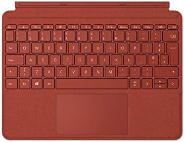 Microsoft Surface Go2 או Go3 - Cover Cover - מקלדת אדומה