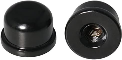2 יחידות מוצק מנורת סופי כובעי טפח של חולצות עבור מנורת צל מחזיק נבל מנורת סופי ידית מנורת אבזרים, שחור