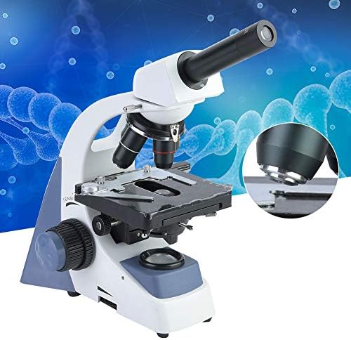 מיקרוסקופ מתחם ביולוגי, מיקרוסקופ ביומיקרוסקופ מיקרוסקופ חד-עיני 100-240 וולט מכני גמיש למעבדות בדיקות קליניות, בתי ספר