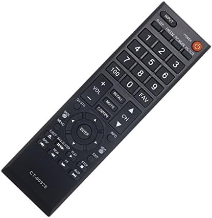 Universal CT-90325 Remote Control Replacement for All Toshiba LCD LED 3D HDTV 4K UHD Smart TV