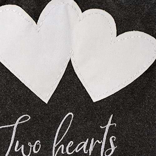מגבת מטבח - שני לבבות אהבה אחת
