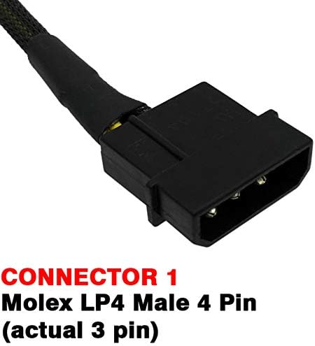 MOLEX LP4 ATX ATX אספקת חשמל ל- CPU 8 PIN EPS-12V CONVERTER CONTRELTE