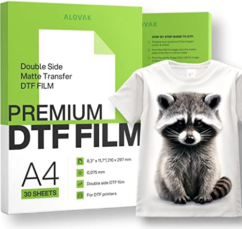 30 גיליונות A4 Premium DTF סרט העברת