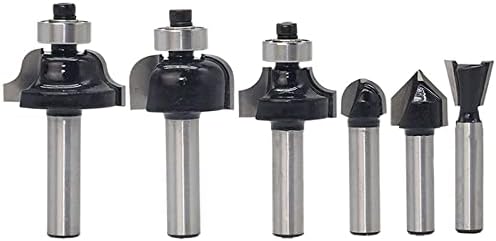 Roundover Router Router Bit Thring Cutter כלי עץ, לוח MDF, עץ קשה ועץ רך