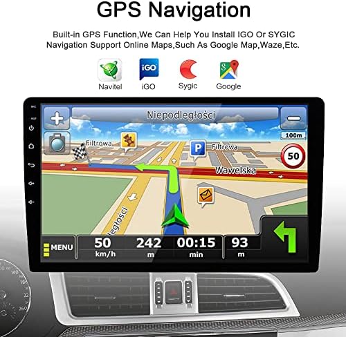 יונדאי סונטה 2004-2008 אנדרואיד 12 סטריאו לרכב אלחוטית Apple Carplay 9 'מסך מגע 2G+32 גרם אנדרואיד תמיכה באוטו תמיכה