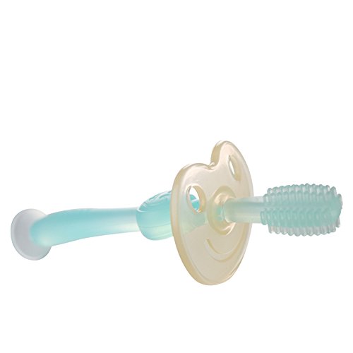 האקאא 360 מברשת שיניים לתינוק סיליקון 1 פק, פפ ו פתלטים חינם