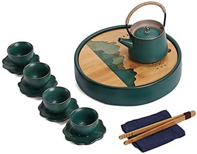 PDGJG סט תה מודרני סט ארבע כוסות סיר אחד פשוט סלון מרפסת תה הכנת תה יצרנית תה