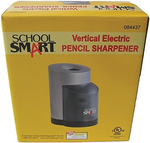 אנכי חשמלי עיפרון מחדד כבד החובה עם אוטומטי להפסיק בתוספת 12 חבילה הוראת מארט עפרונות