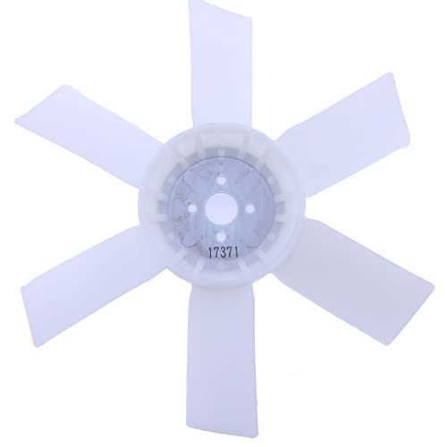 Holdwell Fan Blade Pusher Fan 17371-74110 19431-74110 תואם למנוע קובוטה D1703 D1503 D1903 V1903 V2003 V2403 יונדאי החלקה על מטען Sceer HSL600