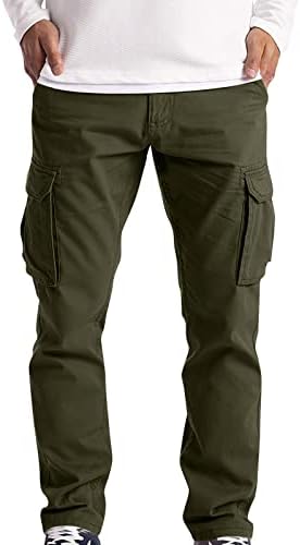 מכנסי מטען רחבים של שיאקסוגול, בתוספת גודל מכנסי מטען לגברים רצים מזדמנים מכנסי ספורט מכנסיים רפויים בחוץ מכנסיים רגועים
