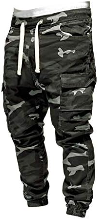 מכנסי היפ הופ של ג'ינף פאנק מכנסיים נאים מכנסיים לכיס גברים כלים M-4xl מכנסיים אופנה רופפים מכנסיים למכנסי גברים M