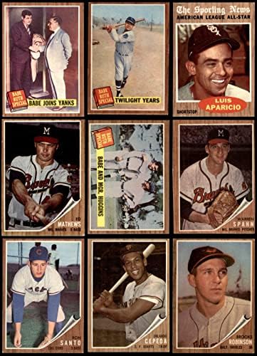 1962 Topps Baseball ליד SEMPLE SET EX