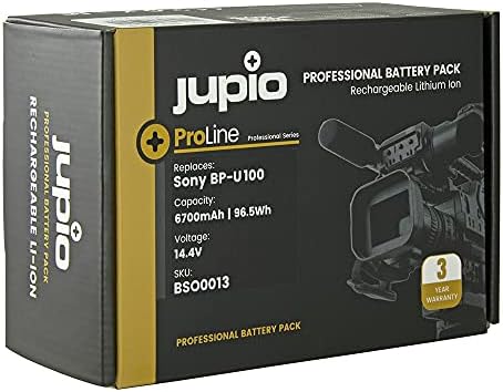Jupio Proline BP-U100 6700MAH/96.5WH סוללה בעלת ביצועים גבוהים תואמת לסוני