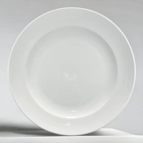 כלי אוכל Dauerhaft בוהק חרסינה בוהק Duralite Mid Rim Plate - 36/Case