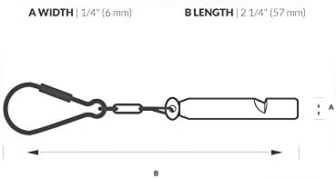 חמישה אוקיינוסים FO2219-M2 מחזיק מפתחות משרוקית פליז מוצקה, זוג