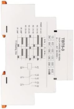 ממסר זמן רכבת פיקיס 24-240 וולט ממסר מתח אוניברסלי 220 וולט ממסר זמן חדש ממסר זמן הגדרת טווח 0.1 שניות-60 מ ' 1 יחידות