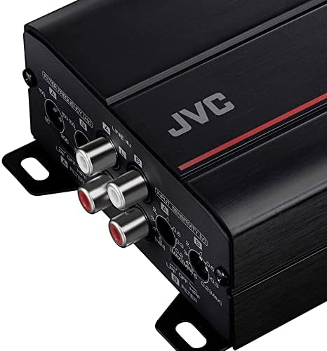 JVC KS-DR1004D 4-ערוצים מגבר דיגיטלי קומפקטי 50W RMS x 4 @ 4 אוהם ו- KS-DR2001D קומפקט מונו מגבר דיגיטלי 300W x 1 RM