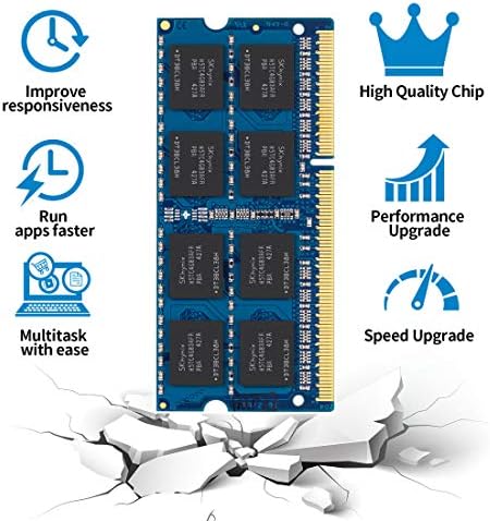 8GB DDR3L-1600 SODIMM 16GB ערכת PC3L-12800S DDR3 1600MHz 2RX8 1.35V דרגה דרגה RAM למחשב נייד