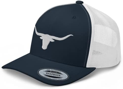 Rivemug Texas Trucker Trucker Hat Hat Longhorn Count