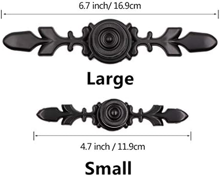 Fvstar 5 pcs 4.7 אינץ 'מגירת שידה ידיות ארון מושכות ידיות ארונות מטבח וינטג'