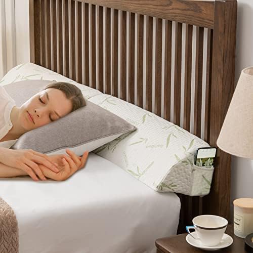 כרית מיטת פער מיטה כזו כרית ראש מיטה עם כרית במבוק כרית גודל קינג מיטה כרית טריז לכרית מזרן ראשית כרית טריז ארוכה כרית משולש מעוקלת לפער 0-5.5